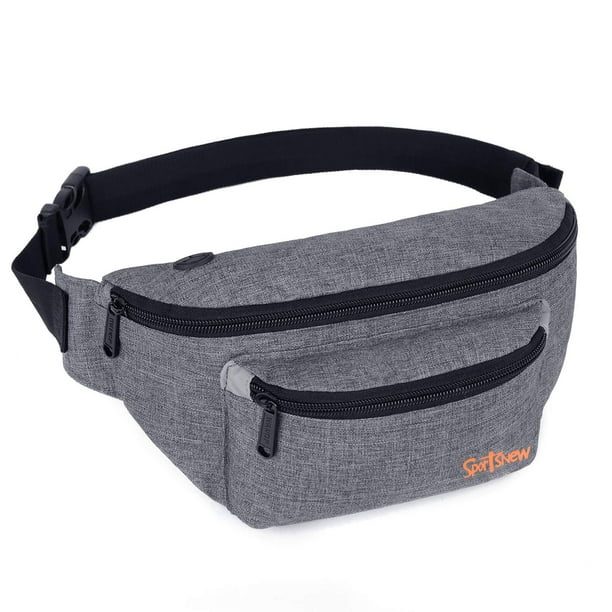 Softball Hair Dont Care Sport Waist Pack Fanny Pack Adjustable For Travel 